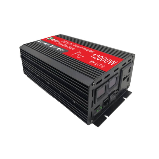 Gurxun 12000W High Power Household Car Sine Wave Inverter, Specification: 48V To 220V - Pure Sine Wave by buy2fix | Online Shopping UK | buy2fix