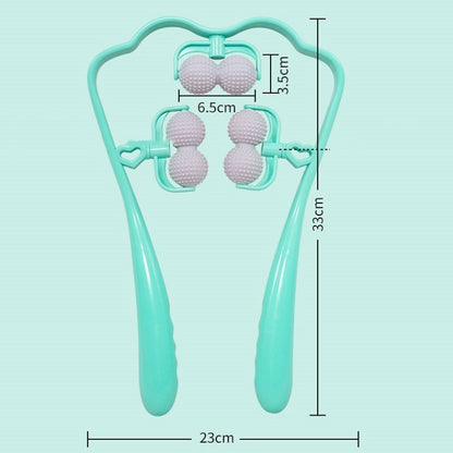 Handheld Cervical Shoulder And Neck Massager(Green) - Massage & Relaxation by buy2fix | Online Shopping UK | buy2fix