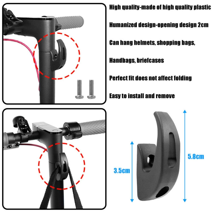 X0259 Electrical Scooter Rear Fender Shock Absorber Bracket Cover For Xiaomi Mijia M365(Red) - Accessories & Parts by buy2fix | Online Shopping UK | buy2fix