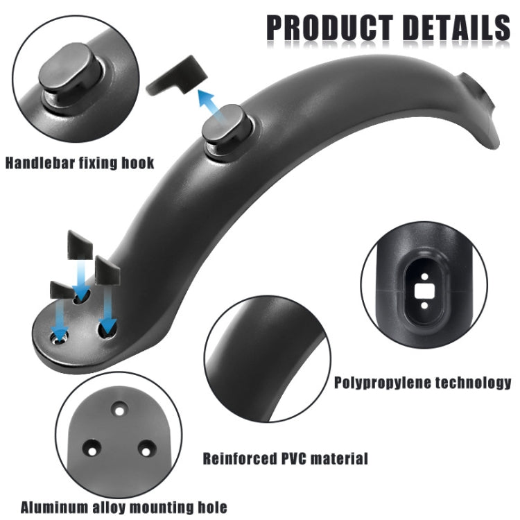 X0259 Electrical Scooter Rear Fender Shock Absorber Bracket Cover For Xiaomi Mijia M365(Red) - Accessories & Parts by buy2fix | Online Shopping UK | buy2fix