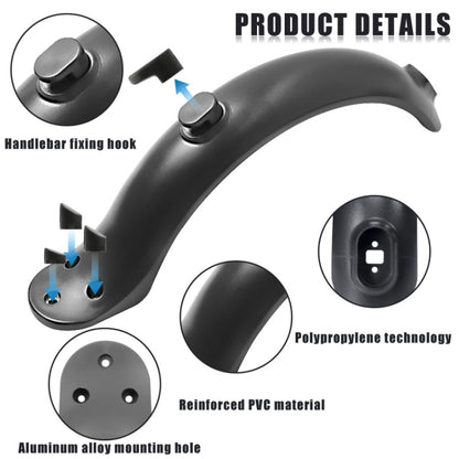 X0259 Electrical Scooter Rear Fender Shock Absorber Bracket Cover For Xiaomi Mijia M365(Red) - Accessories & Parts by buy2fix | Online Shopping UK | buy2fix