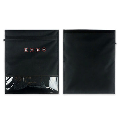 Car Key Signal Shielding Bag Tablet Mobile Phone Privacy Protective Cover Large(Black) - Antimagnetic RFID Package by buy2fix | Online Shopping UK | buy2fix