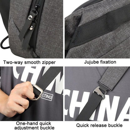Portable Waterproof Photography SLR Camera Messenger Bag, Color: 6L Light Gray - Strap Satchel by buy2fix | Online Shopping UK | buy2fix