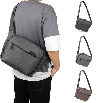 Portable Waterproof Photography SLR Camera Messenger Bag, Color: 6L Light Gray - Strap Satchel by buy2fix | Online Shopping UK | buy2fix