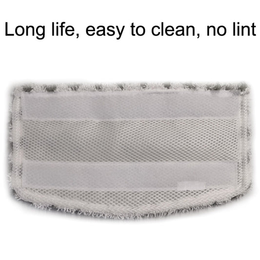 2PCS Steam Mop Cloth Cover Accessories For Shark S1000A(Gray Black) - For Shark Accessories by buy2fix | Online Shopping UK | buy2fix