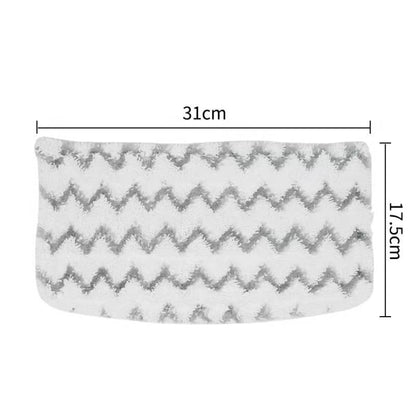 2PCS Steam Mop Cloth Cover Accessories For Shark S1000A(Gray Black) - For Shark Accessories by buy2fix | Online Shopping UK | buy2fix