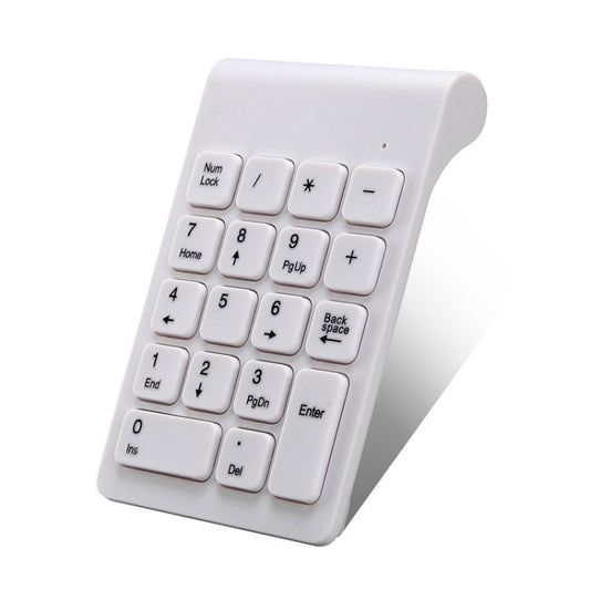 Mini 2.4G Wireless Numeric Keypad(White) by buy2fix