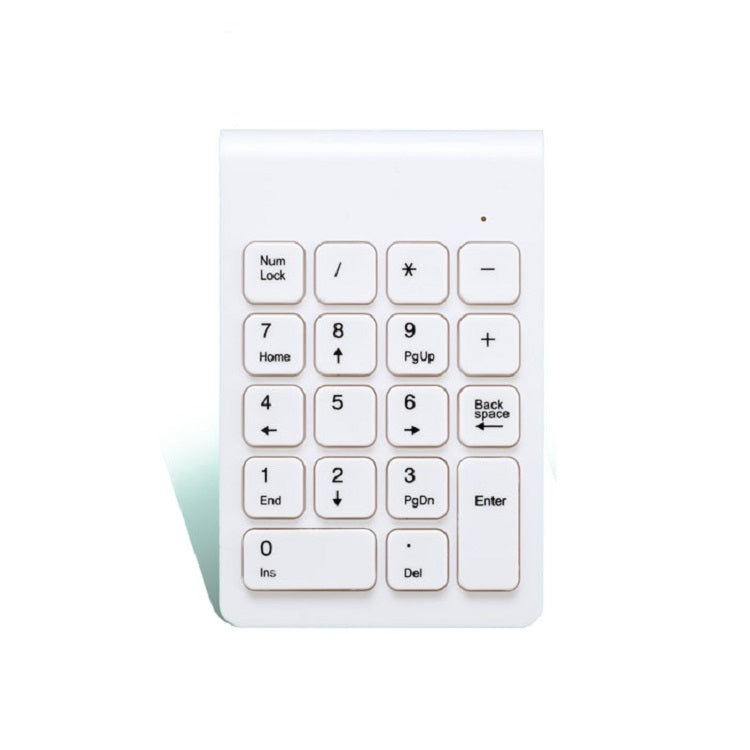 Mini 2.4G Wireless Numeric Keypad(White) by buy2fix