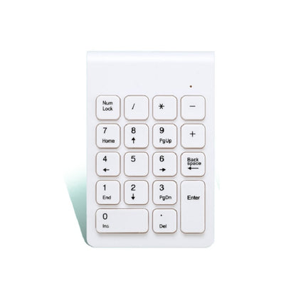 Mini 2.4G Wireless Numeric Keypad(White) by buy2fix