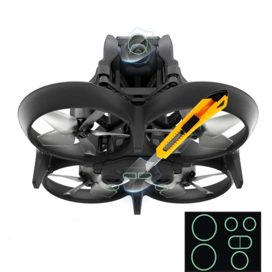 Sensor+Lens+Glasses Protective Film Anti-scratch Film for DJI Avata Advanced Version - Other by buy2fix | Online Shopping UK | buy2fix