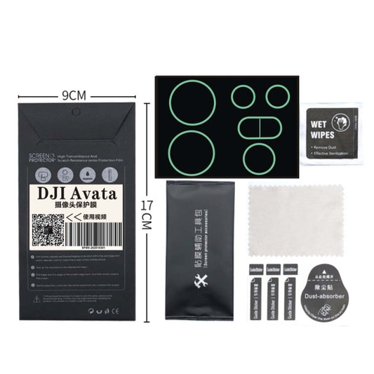 Sensor+Lens+Glasses Protective Film Anti-scratch Film for DJI Avata Advanced Version - Other by buy2fix | Online Shopping UK | buy2fix