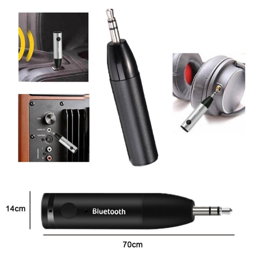 011 Bluetooth 5.0 AUX Audio Receiver 3.5mm Car Stereo Audio Adapter - Audio Receiver Transmitter by buy2fix | Online Shopping UK | buy2fix