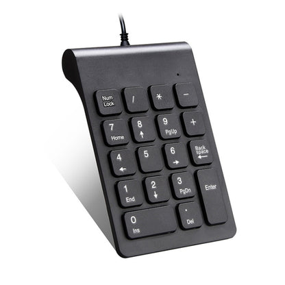 Laptop Wired Digital Mini USB Keyboard(Black) by buy2fix