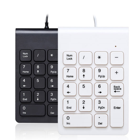 Laptop Wired Digital Mini USB Keyboard(White) by buy2fix