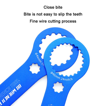 2 PCS DUB TL-FC32/25/24 Bicycle Integrated Hollow Shaft Wrench(BB Wrench A+B) by buy2fix