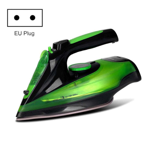 2400W Household Wireless Iron Handheld Steam Iron Garment Steamer,EU Plug(Green) - Garment Steamer by buy2fix | Online Shopping UK | buy2fix