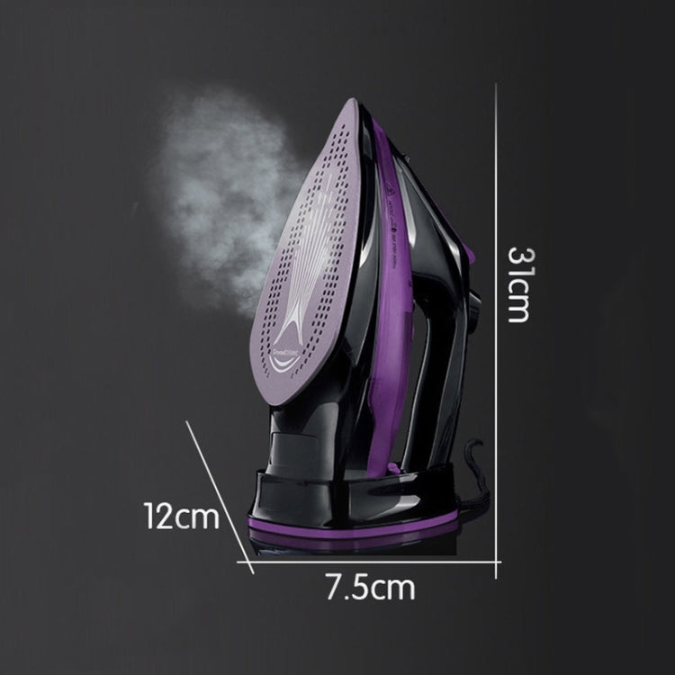 2400W Household Wireless Iron Handheld Steam Iron Garment Steamer,EU Plug(Purple) - Garment Steamer by buy2fix | Online Shopping UK | buy2fix