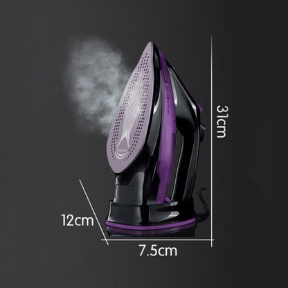 2400W Household Wireless Iron Handheld Steam Iron Garment Steamer,EU Plug(Purple) - Garment Steamer by buy2fix | Online Shopping UK | buy2fix