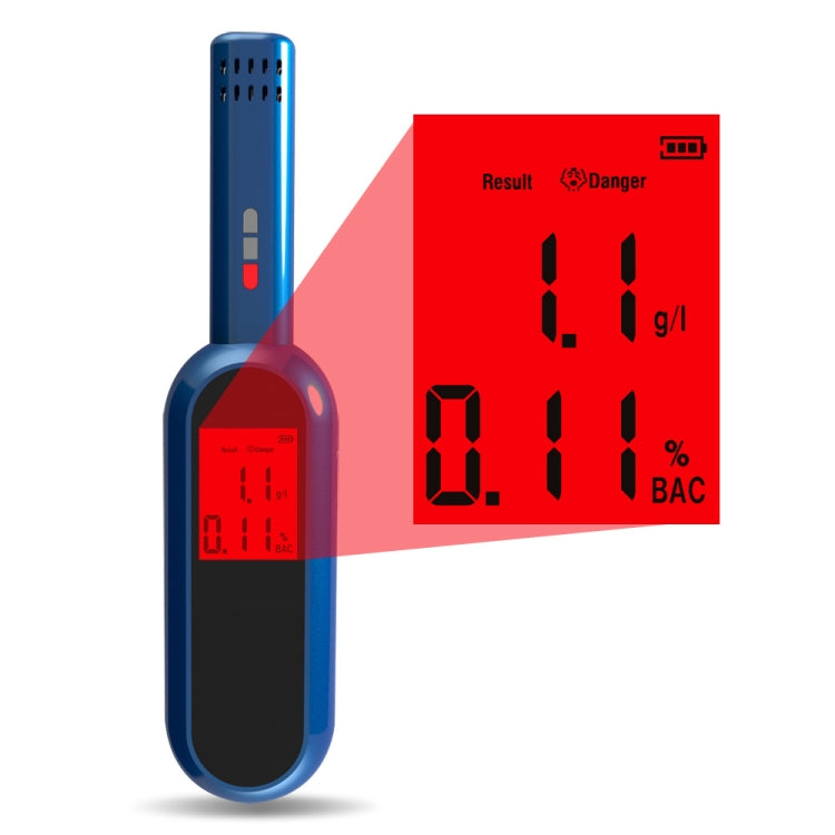 High-precision Breath Alcohol Tester(English Version) - Breath Alcohol Tester by buy2fix | Online Shopping UK | buy2fix
