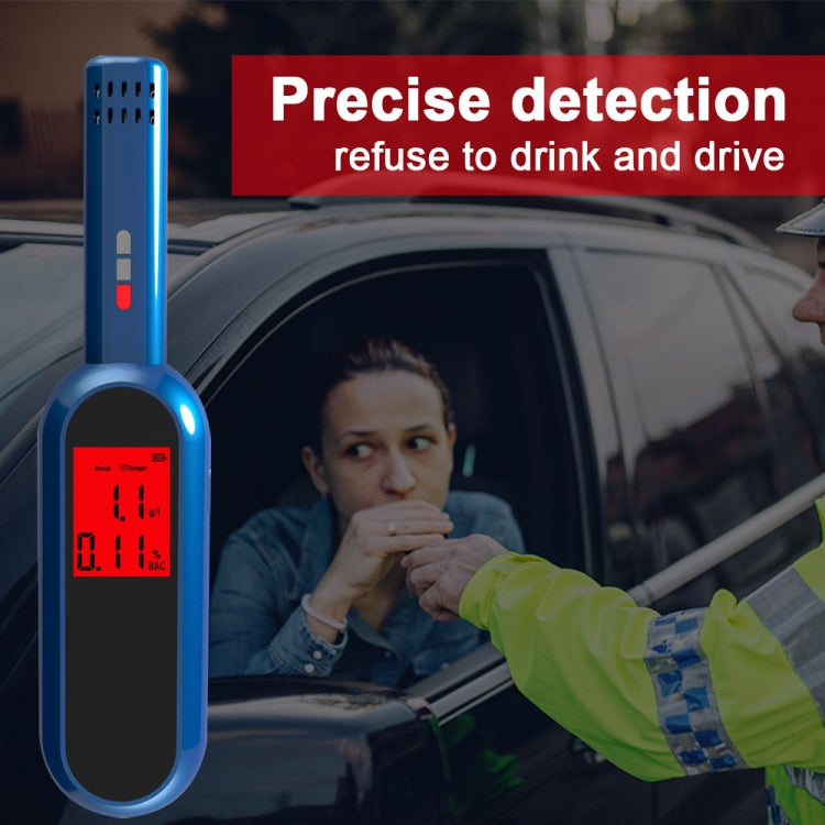 High-precision Breath Alcohol Tester(English Version) - Breath Alcohol Tester by buy2fix | Online Shopping UK | buy2fix