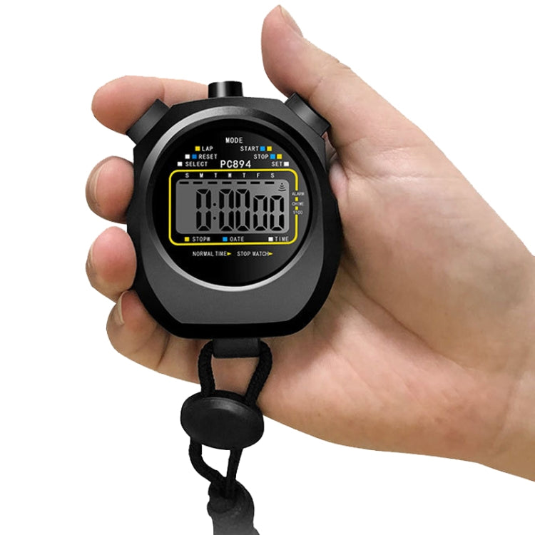 PC894 Electronic Stopwatch Timer Sports Fitness Training Referee Stopwatch by buy2fix