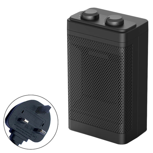Office Household Mute Desktop Shaking Head Electric Heaters, Spec: Knob (UK Plug) - Electric Heaters by buy2fix | Online Shopping UK | buy2fix