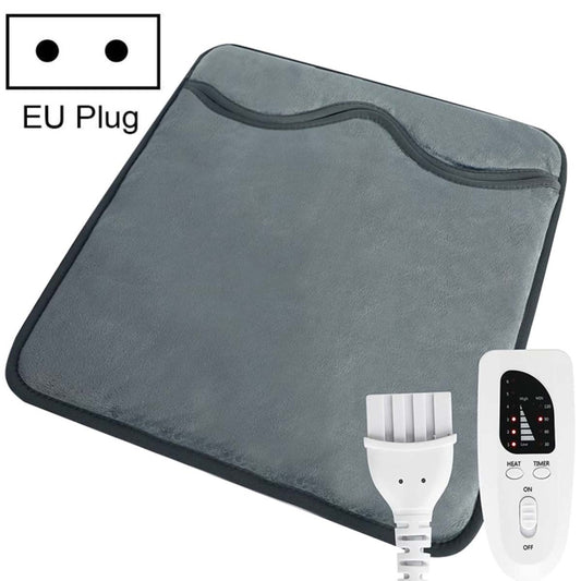 60W  Electric Feet Warmer For Women Men Pad Heating Blanket EU Plug 230V(Dark Gray) - Electric Blankets by buy2fix | Online Shopping UK | buy2fix