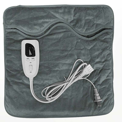 60W  Electric Feet Warmer For Women Men Pad Heating Blanket EU Plug 230V(Dark Gray) - Electric Blankets by buy2fix | Online Shopping UK | buy2fix