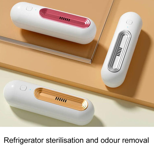 HX-889 Sterilization Deodorant Fruit And Vegetable Preservation Home Clothing Cabinet Purifier(Rose Red) by buy2fix