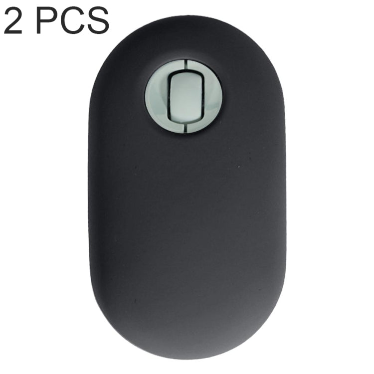 2 PCS Silicone Dustproof Wireless Mouse Protective Case For Logitech Pebble(Black) by buy2fix