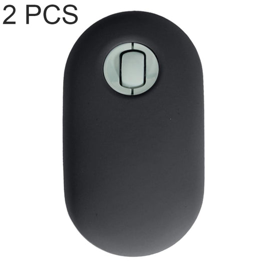 2 PCS Silicone Dustproof Wireless Mouse Protective Case For Logitech Pebble(Black) by buy2fix