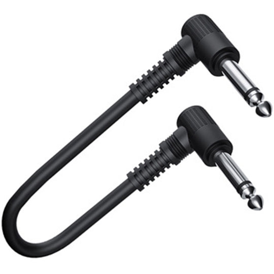 Ligne d'effet de guitare électrique pour instrument audio à bloc unique, longueur du câble: 30 cm (noir)