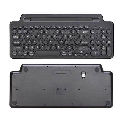 2.4G Bluetooth Wireless Keyboard With Card Slot Bracket With Touchpad by buy2fix