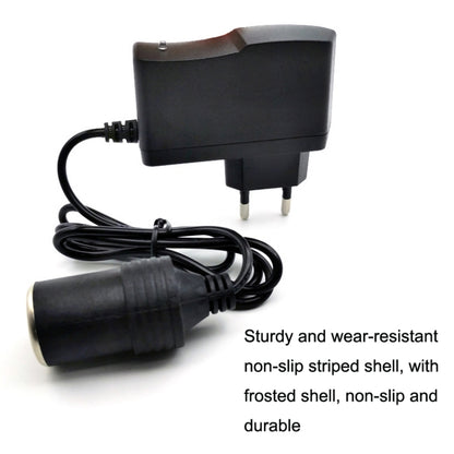 2PCS 220V To 12V Power Converter Car Power Adapter UK Plug - Cigar Socket by buy2fix | Online Shopping UK | buy2fix