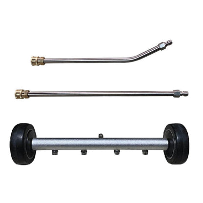 Car Chassis Washe 1/4 Quickly Inserts Road Cleaning Brush(Black) - Car Washer & Accessories by buy2fix | Online Shopping UK | buy2fix