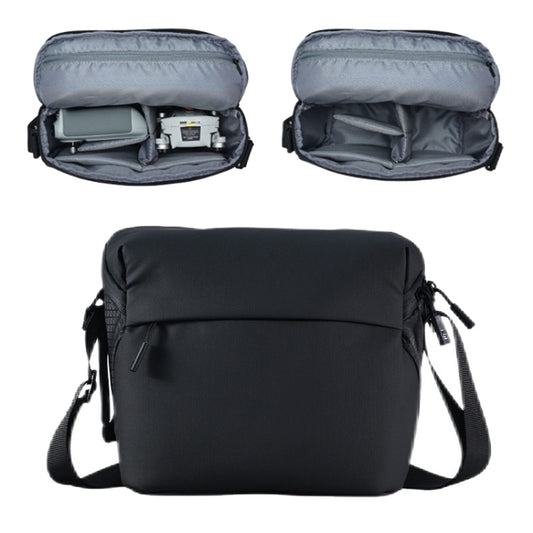 Crossbody Handbag Shoulder Bag Organizer Bag for DJI Mini 3 Pro(Black) - Carry Cases & Bags by buy2fix | Online Shopping UK | buy2fix
