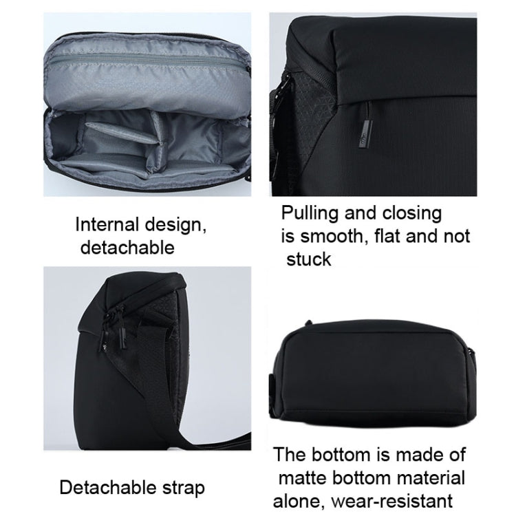 Crossbody Handbag Shoulder Bag Organizer Bag for DJI Mini 3 Pro(Black) - Carry Cases & Bags by buy2fix | Online Shopping UK | buy2fix