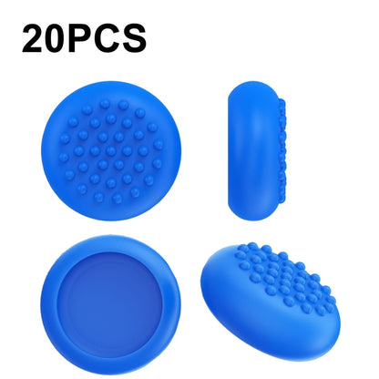 20 PCS Peripheral Button VR Handle Rocker Silicone Protective Cover, For Meta Quest 2(Blue) - VR Accessories by buy2fix | Online Shopping UK | buy2fix