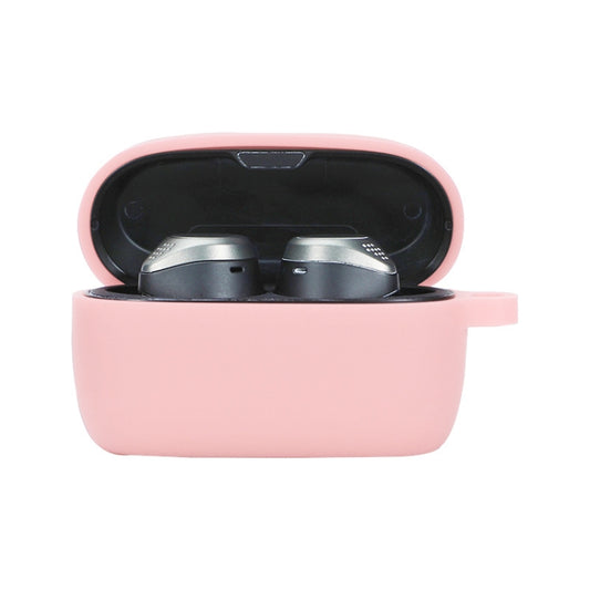 For Jabra Elite75T Sports Bluetooth Headphones Soft Silicone Case with hooks(Pink) - Other Earphone Case by buy2fix | Online Shopping UK | buy2fix