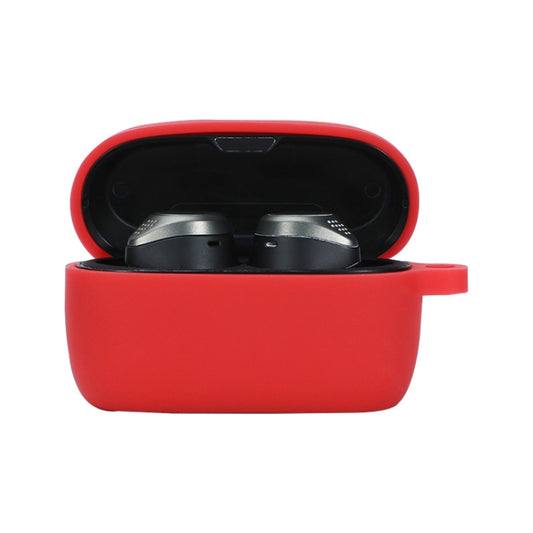 For Jabra Elite75T Sports Bluetooth Headphones Soft Silicone Case with hooks(Red) - Other Earphone Case by buy2fix | Online Shopping UK | buy2fix
