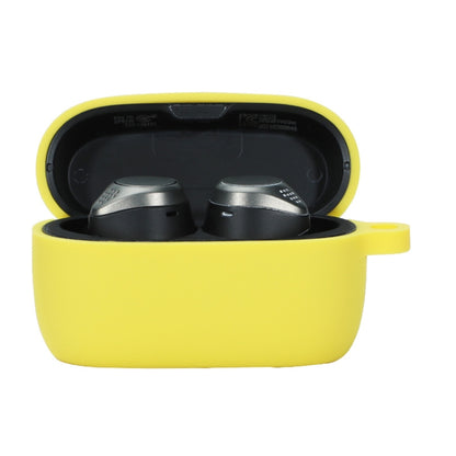 For Jabra Elite75T Sports Bluetooth Headphones Soft Silicone Case with hooks(Yellow) - Other Earphone Case by buy2fix | Online Shopping UK | buy2fix