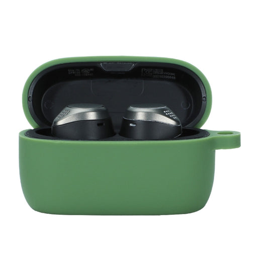 For Jabra Elite75T Sports Bluetooth Headphones Soft Silicone Case with hooks(Grass Green) - Other Earphone Case by buy2fix | Online Shopping UK | buy2fix