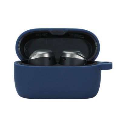 For Jabra Elite75T Sports Bluetooth Headphones Soft Silicone Case with hooks(Noon Blue) - Other Earphone Case by buy2fix | Online Shopping UK | buy2fix