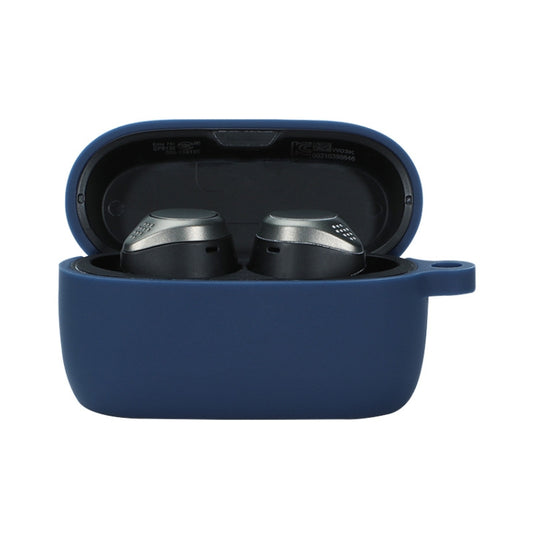 For Jabra Elite75T Sports Bluetooth Headphones Soft Silicone Case with hooks(Noon Blue) - Other Earphone Case by buy2fix | Online Shopping UK | buy2fix