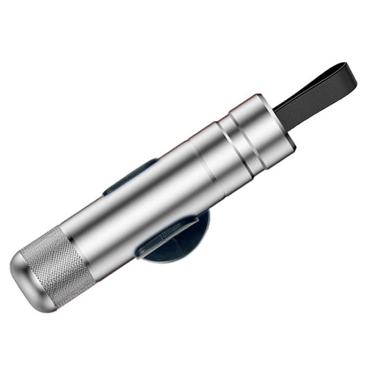 Vehicle Safety Hammer Multifunctional Underwater Emergency Window Breaker(Silver) - Emergency Hammer by buy2fix | Online Shopping UK | buy2fix