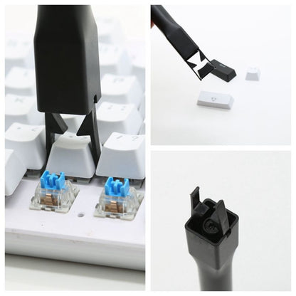 Keycap Puller ABS Plastic Keycap Remover Switch Extractor Tool(Black) by buy2fix