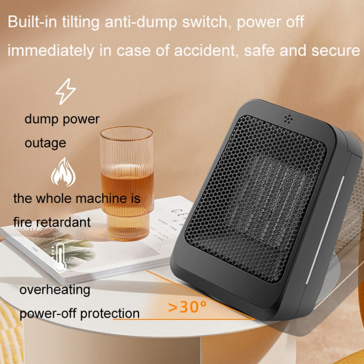 PTC Heating And Cooling Dual-purpose Heater, Style: Mechanical Model(UK Plug) by buy2fix