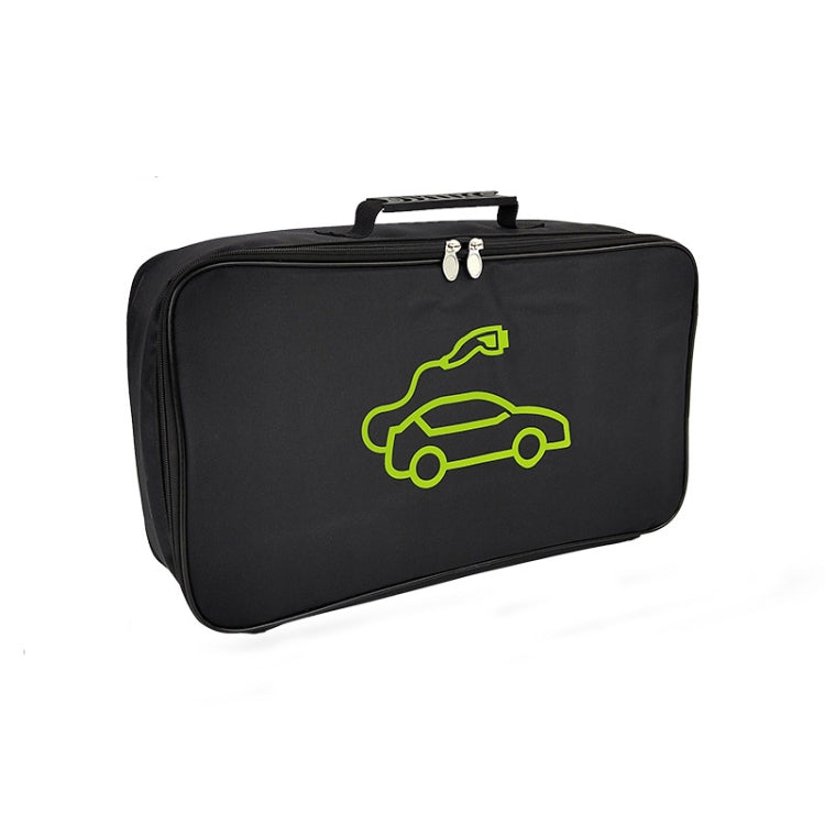 Car Charging Cable Storage Bag Carry Bag For Electric Vehicle Charger Plugs,Spec: Large With Logo by buy2fix