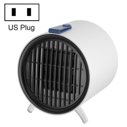 XY-610 Home Office Desk Mini Low Noise Heater Warm Air Machine, Plug Type: US Plug(White) - Electric Heaters by buy2fix | Online Shopping UK | buy2fix