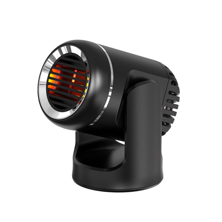 12V 130W Car Heating and Cooling Dual-use Fan Glass Defogging and Defrosting Heater(Black) by buy2fix